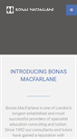 Mobile Screenshot of bonasmacfarlane.co.uk